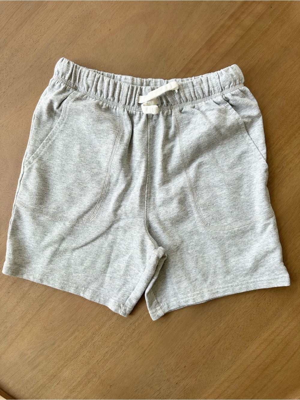 Carter’s Boys Gray French Terry Pull-On Shorts, Size 12